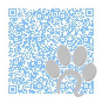 QRCode für www.leonso.de QRCode Leonso Tatze
